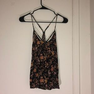 American Eagle Loose Floral Tank